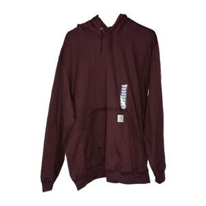 Carhartt K288-B86 Loose Fit Midweight Logo Sleeve Graphic Hoodie Jacket Large L